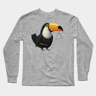 Musical Toucan - Triangle Edition Long Sleeve T-Shirt